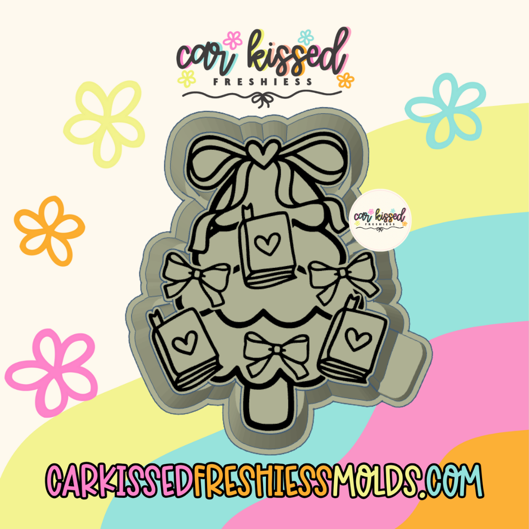 Bookish Tree Silicone Mold