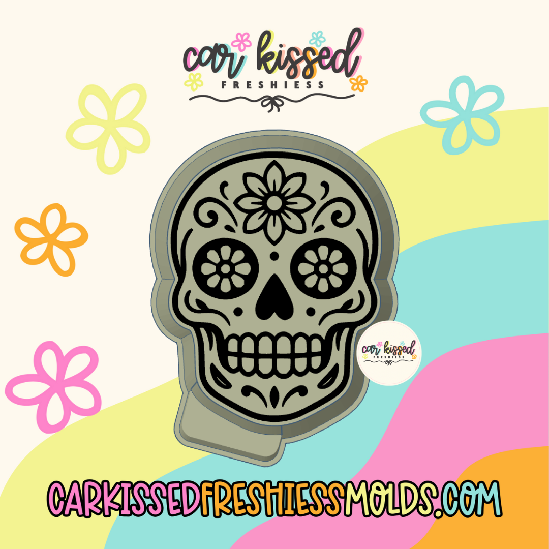 Sugar Skull Silicone Mold