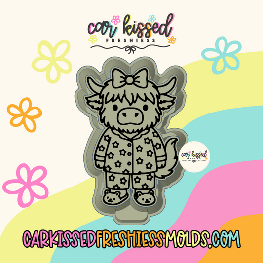 Highland In Pajamas Silicone Mold