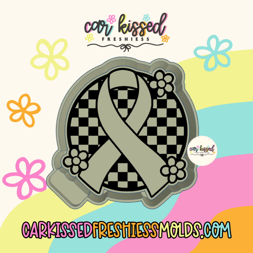 Awareness Ribbon Silicone Mold