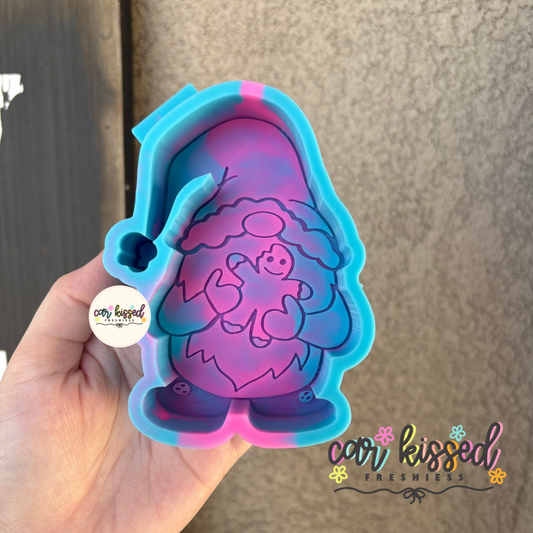 Gnome w Gingerbread Silicone Mold