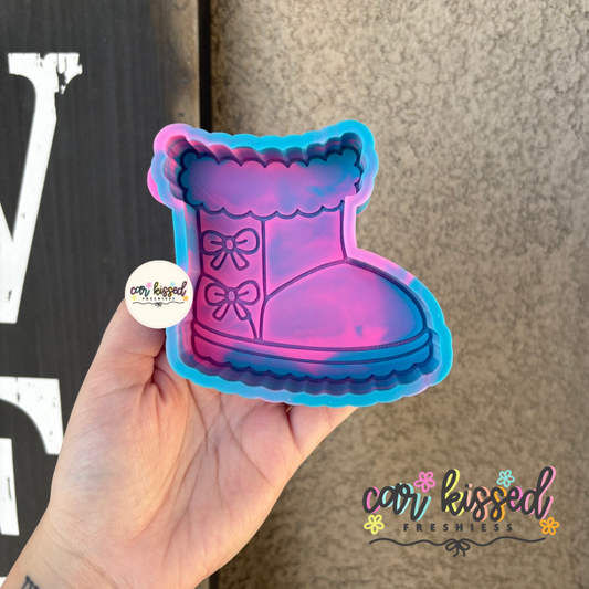 Boots w The Fur Silicone Mold