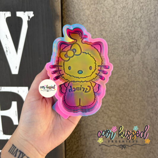 Green Guy Kitty Silicone Mold