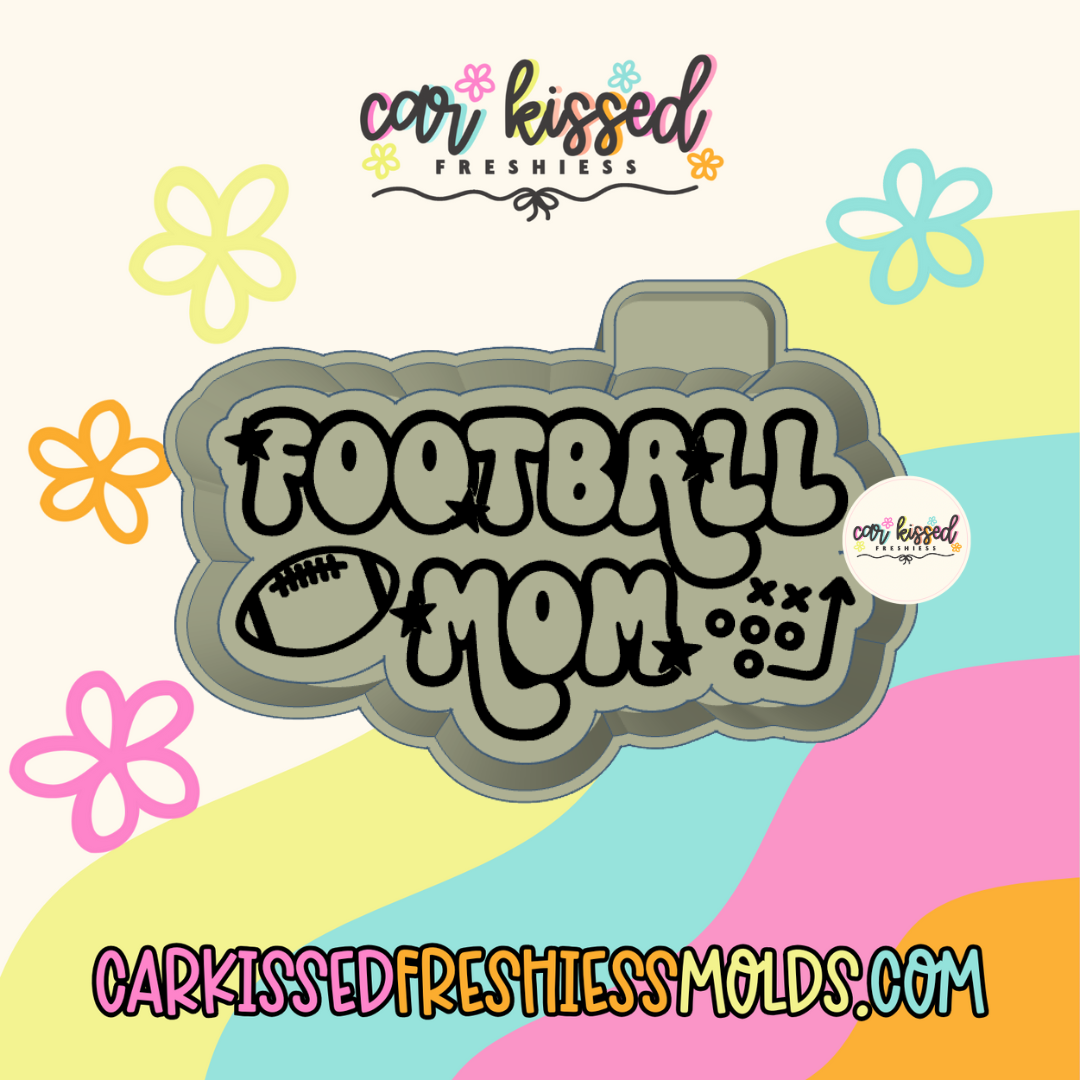 Football Mom Silicone Mold