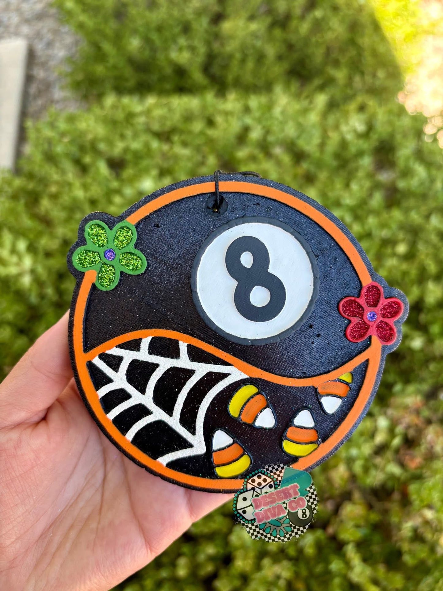 Spooky 8Ball Silicone Mold