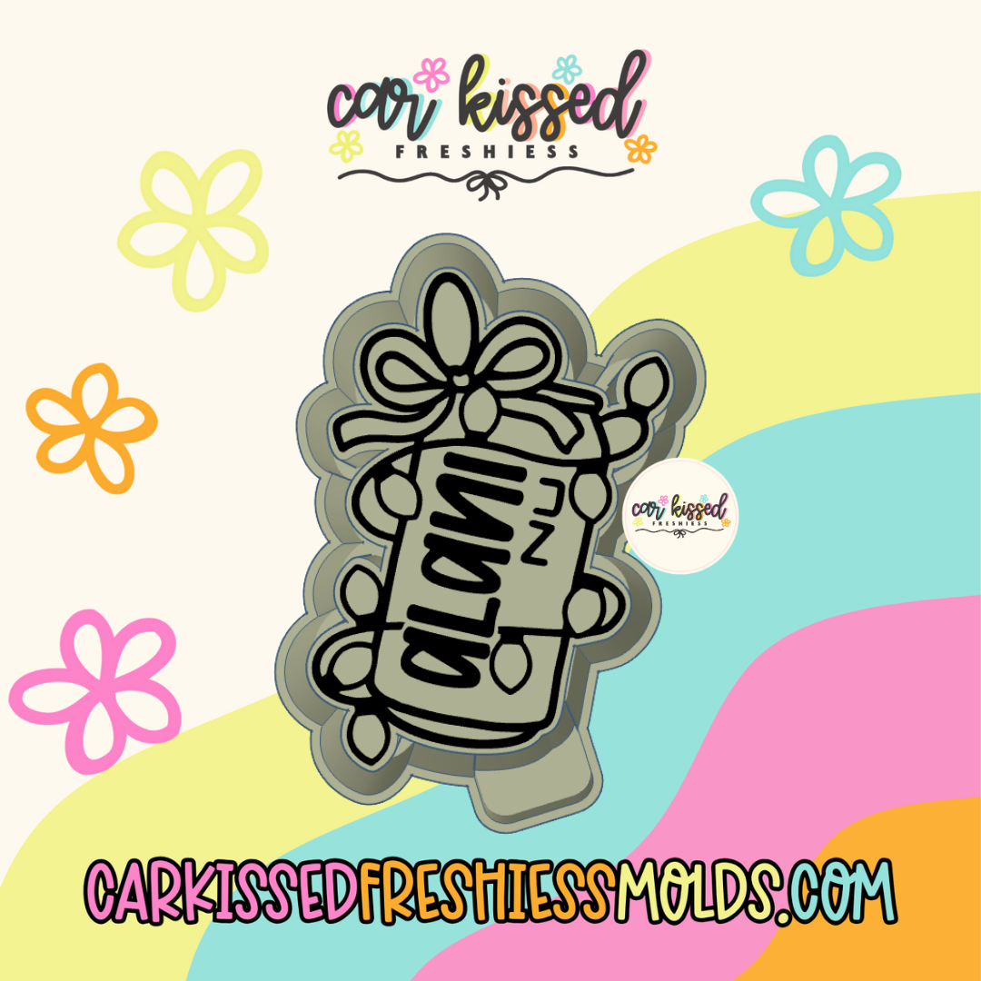 A Energy Christmas Lights Can Silicone Mold