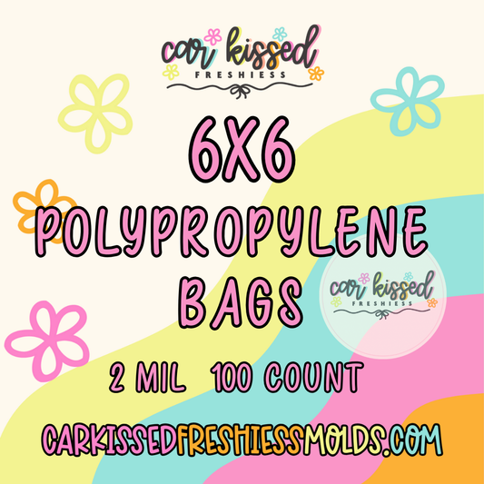2 Mil Poly Bags 6x6