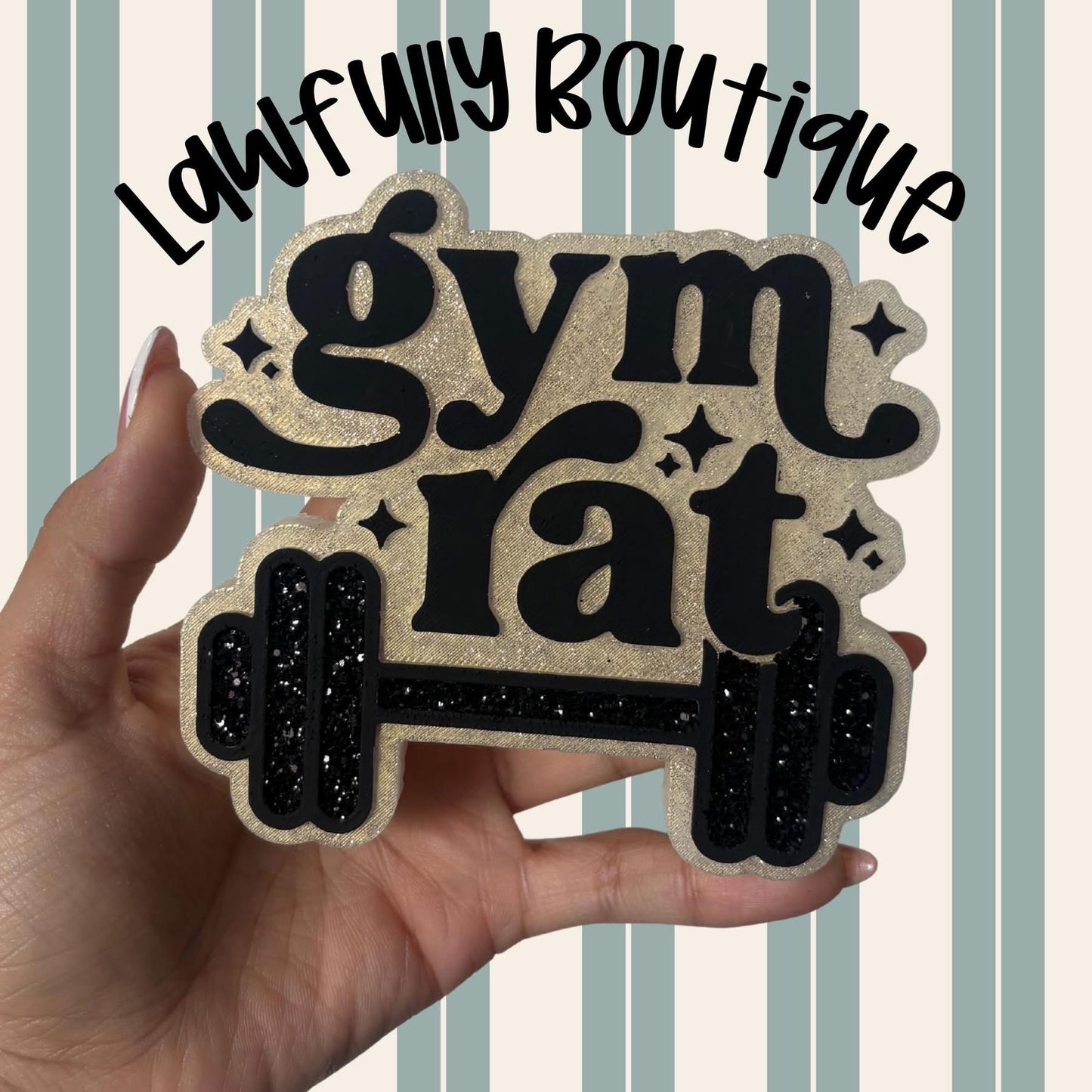 Gym Rat Silicone Mold