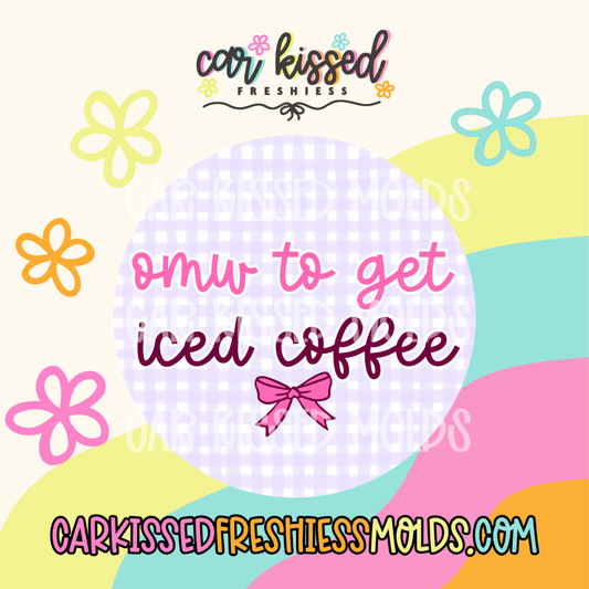 Omw To Get Coffee Cardstock