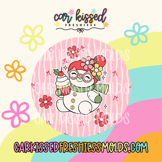 Cute Snowman Cardstock