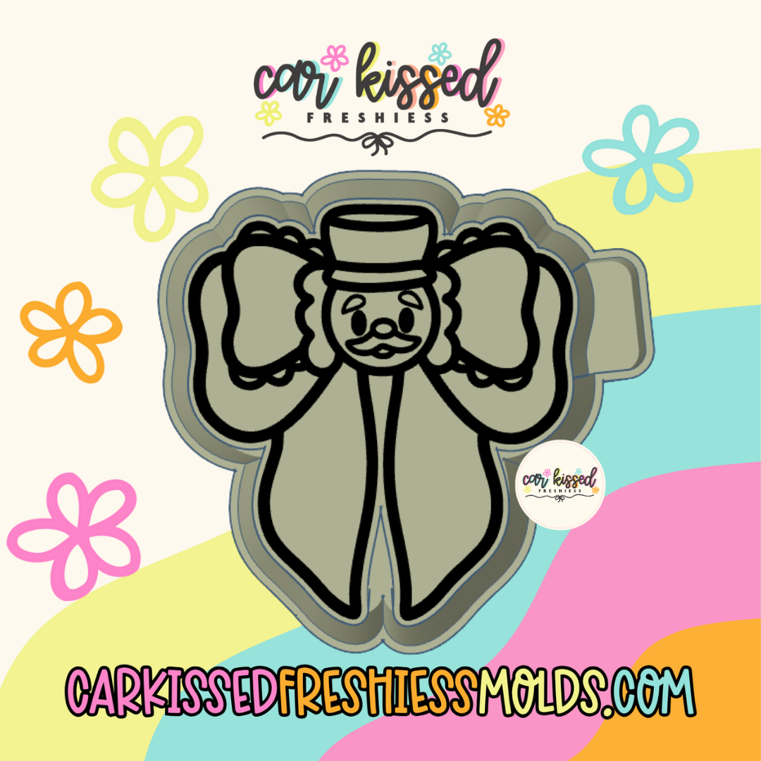 NutCracker Bow Silicone Mold