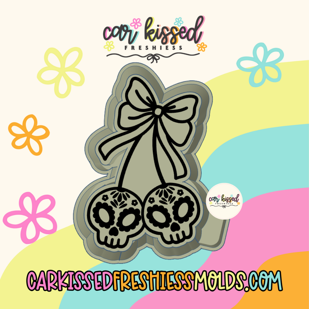 Skelly Cherries Silicone Mold