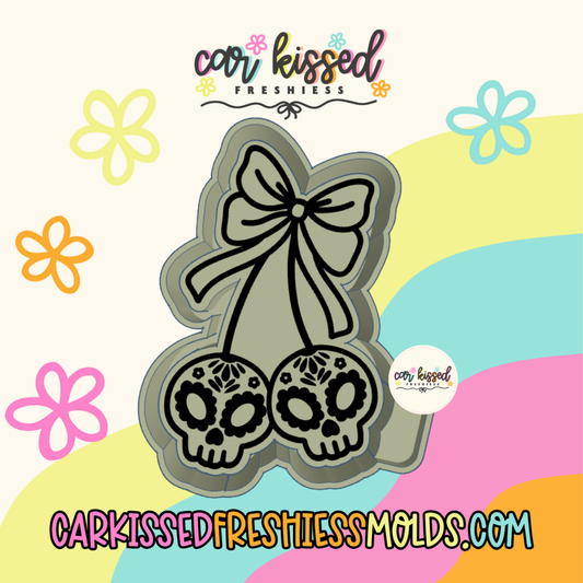 Skelly Cherries Silicone Mold