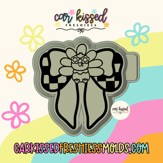 Groovy Turkey Bow Silicone Mold