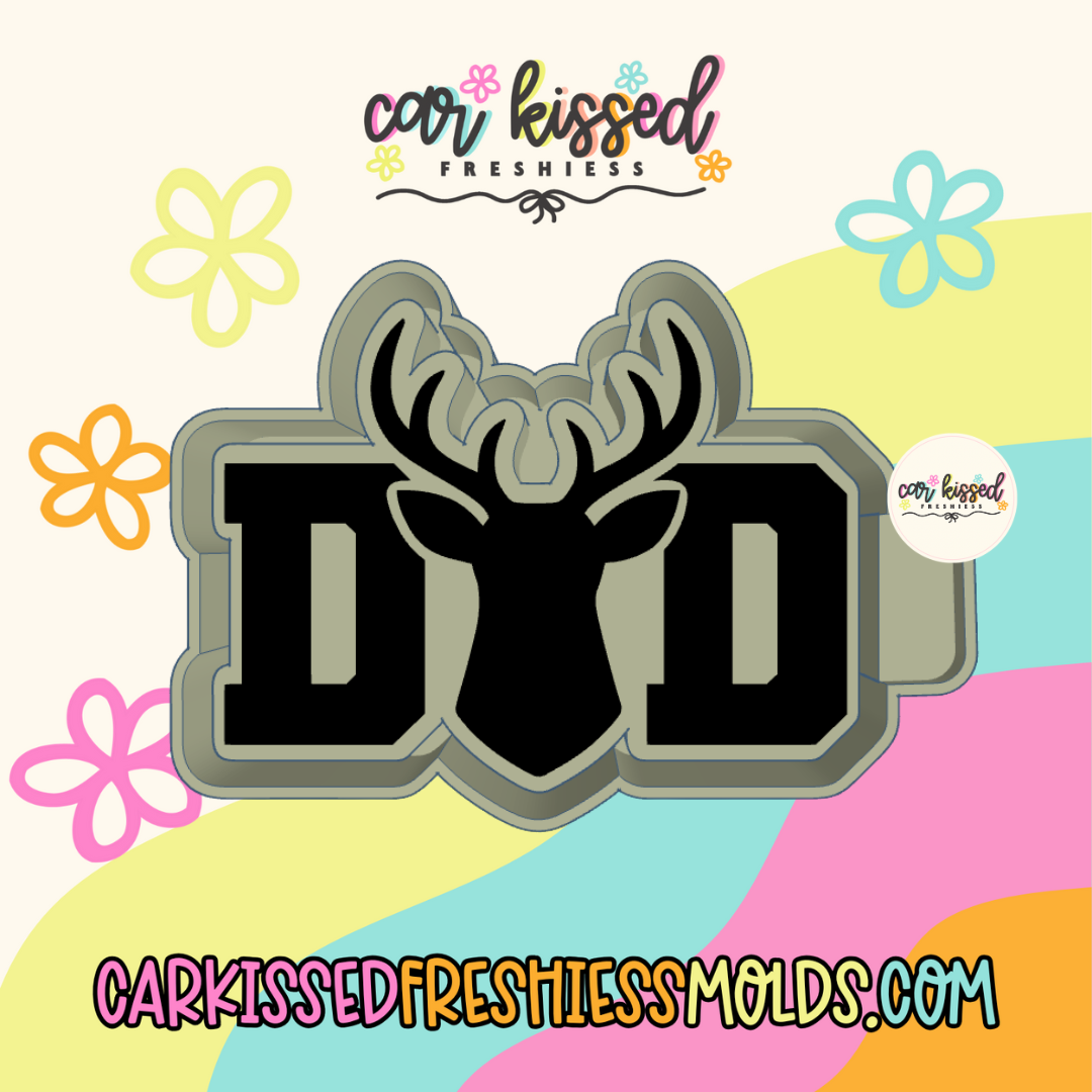 Dad Deer Silicone Mold
