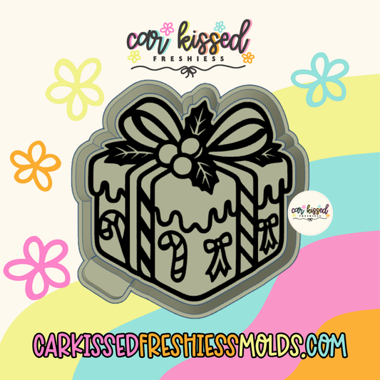 CandyCane Present Silicone Mold