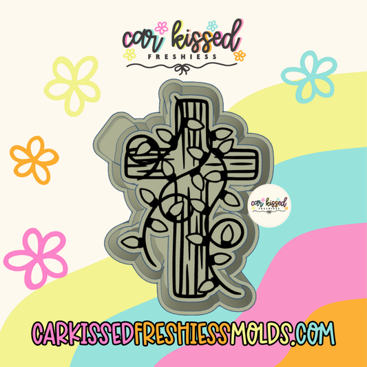 Christmas Light Cross Silicone Mold