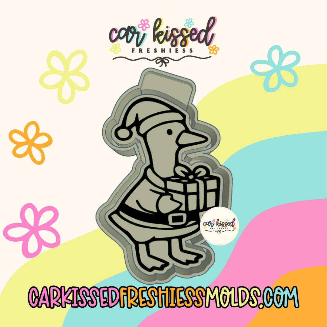 Santa Goose Silicone Mold
