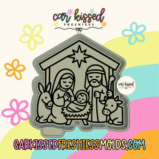 Nativity Scene Silicone Mold