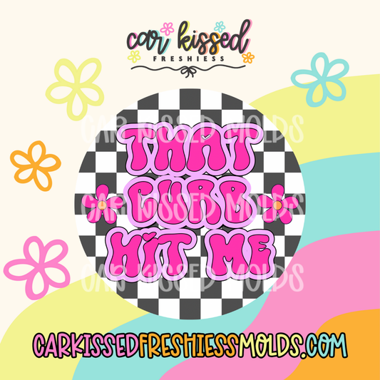 That Curb Hit Me Cardstock