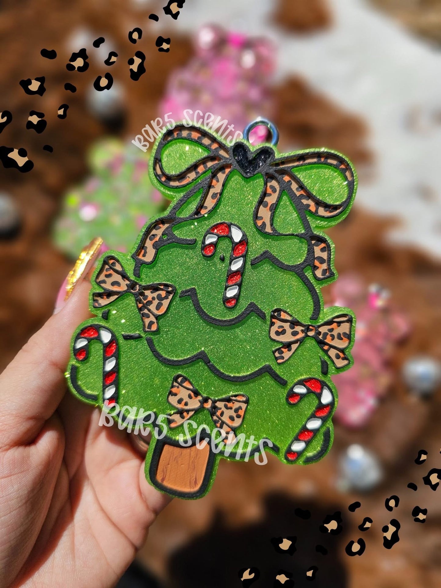 Girly Xmas Tree Silicone Mold