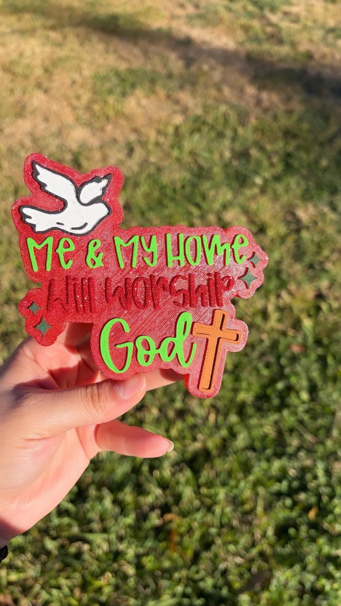 Worship God Silicone Mold