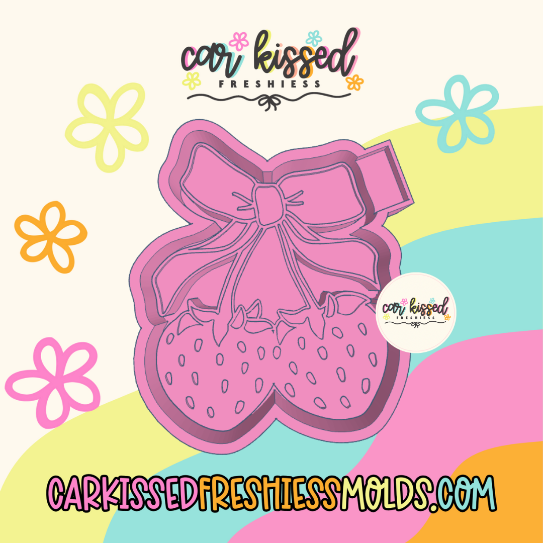 Coquette Strawberries Silicone Mold