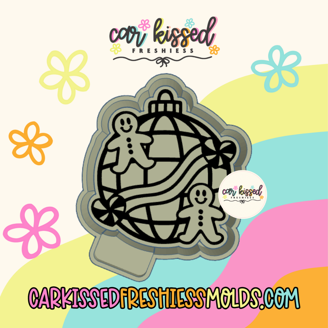 Gingerbread Disco Silicone Mold