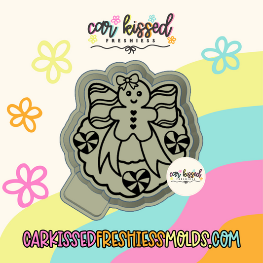 Gingerbread Wreath Silicone Mold