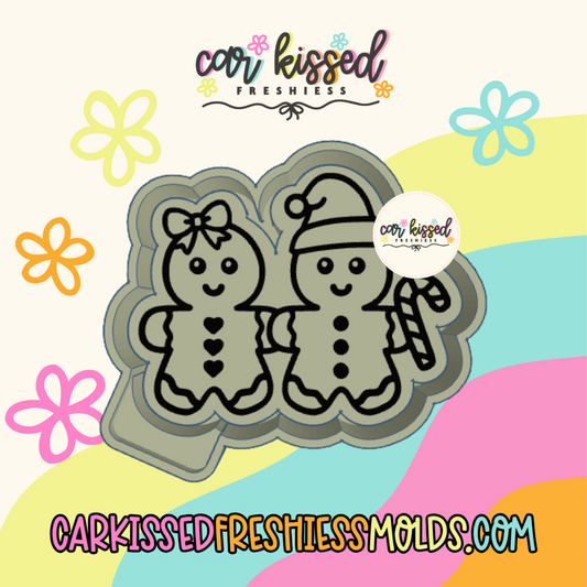 Gingerbread Friends Silicone Mold