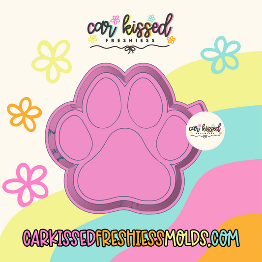 Paw Print Silicone Mold