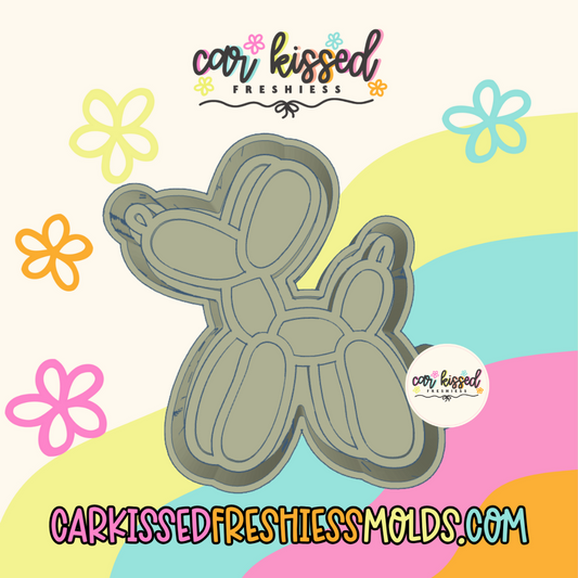 Plain Balloon Dog Silicone Mold