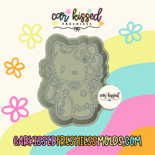 Zombie Kitty Silicone Mold