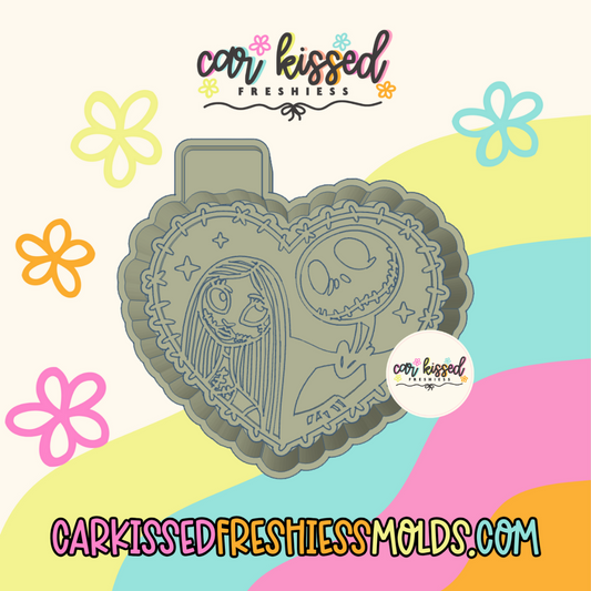 S+J Heart Silicone Mold