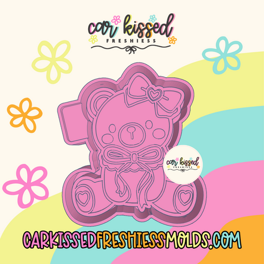 Coquette Teddy Bear Silicone Mold