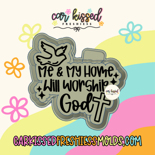 Worship God Silicone Mold