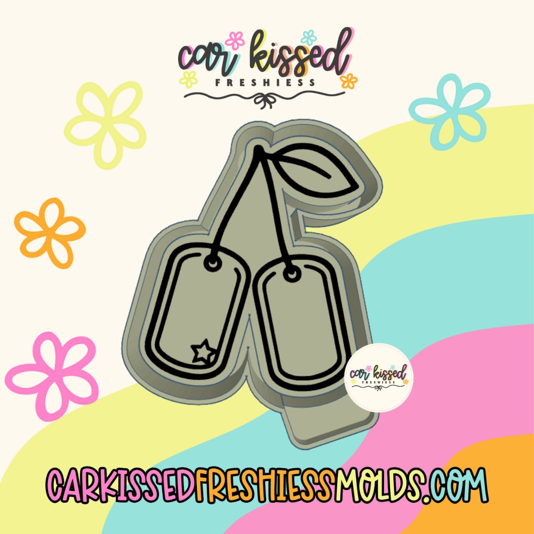Military Dog Tag Silicone Mold