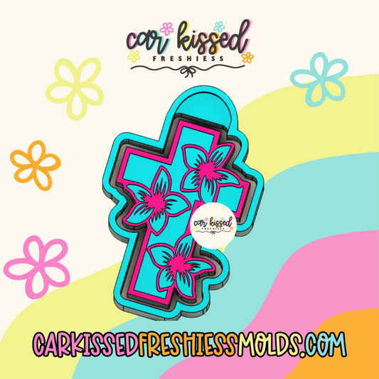 Hawaiian Cross Silicone Mold
