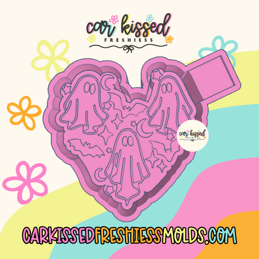 Ghost Heart Silicone Mold