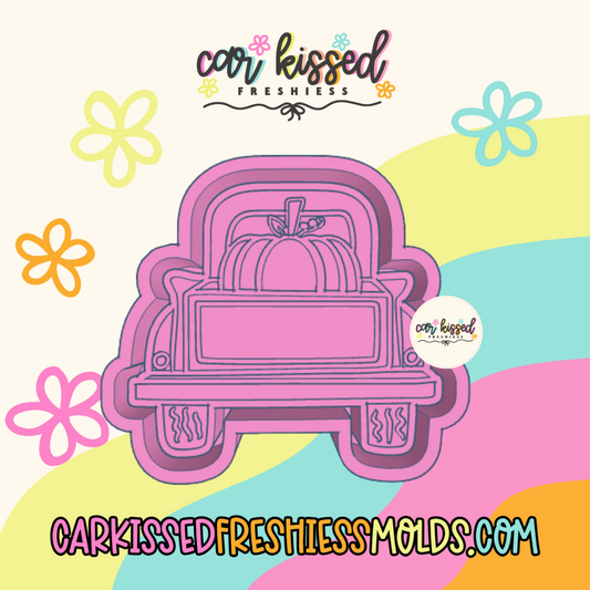 Pumpkin Truck Silicone Mold