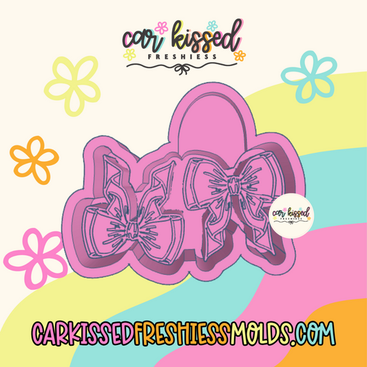Boot Bow Vents Silicone Mold