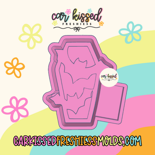 Bat Coffin Silicone Mold